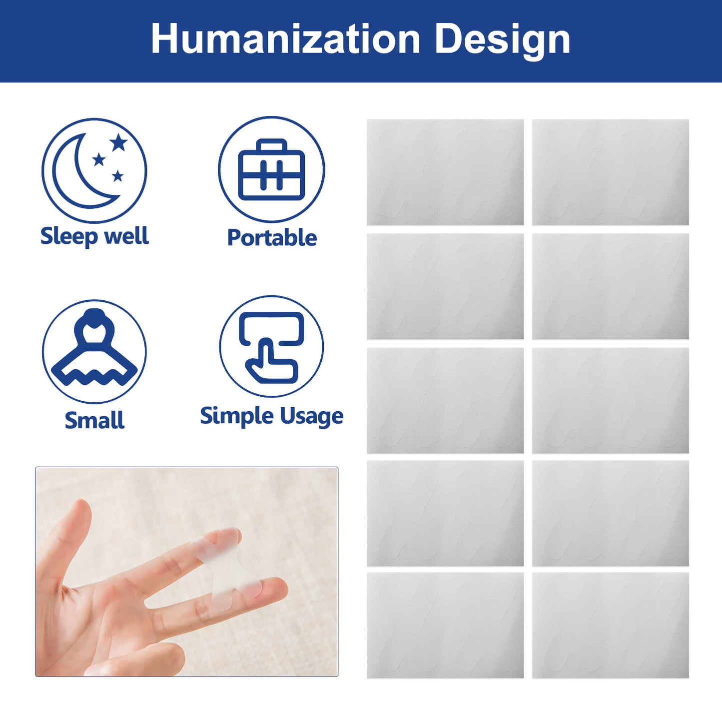 Svefnpakki Nefplástrar og Munnplástrar