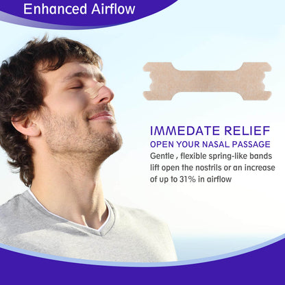 Nef plástrar hrotubani 30x plástrar í pakka (nasal strips)