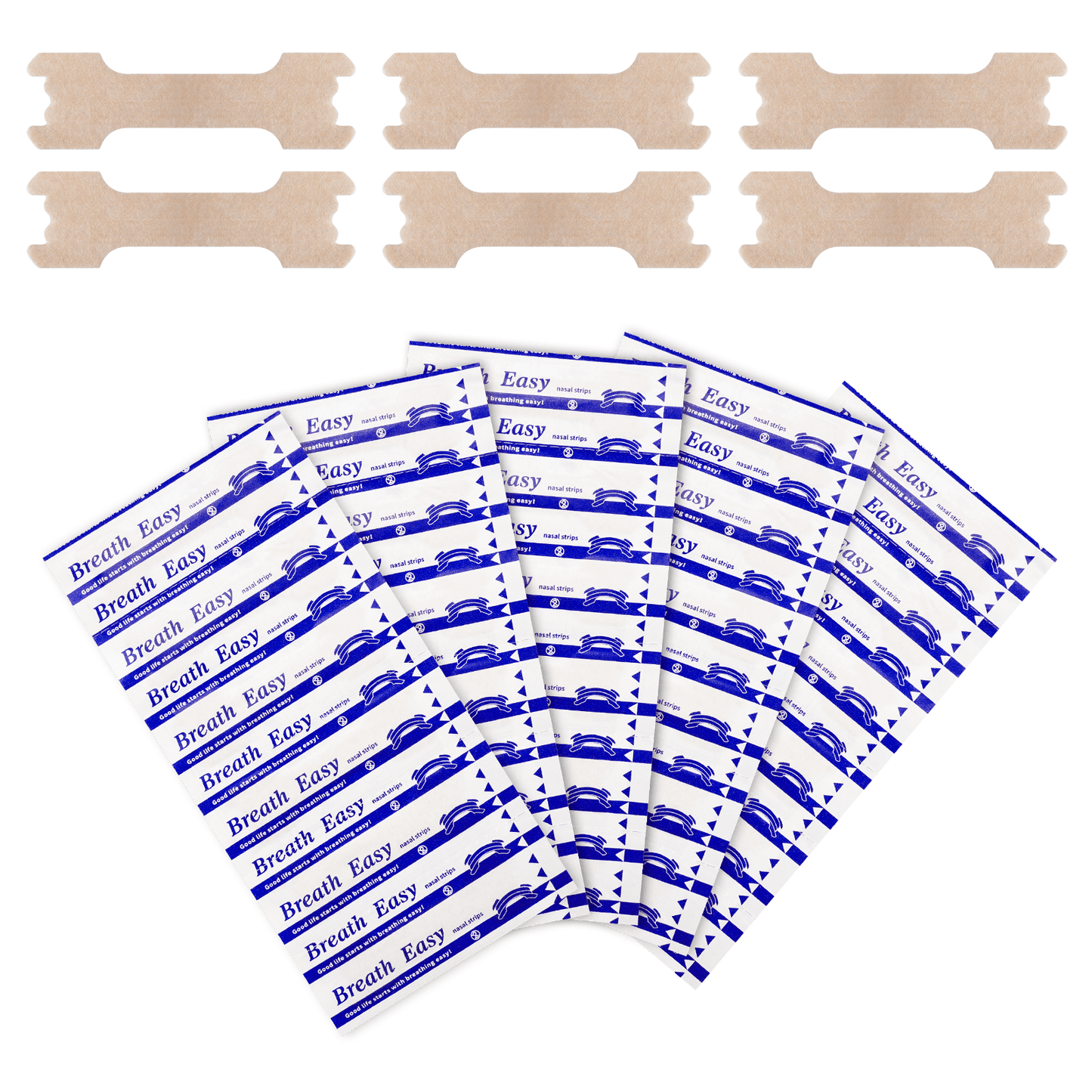 4 Mánaða pakki - 120 Nefplástrar og 120 Munnplástrar
